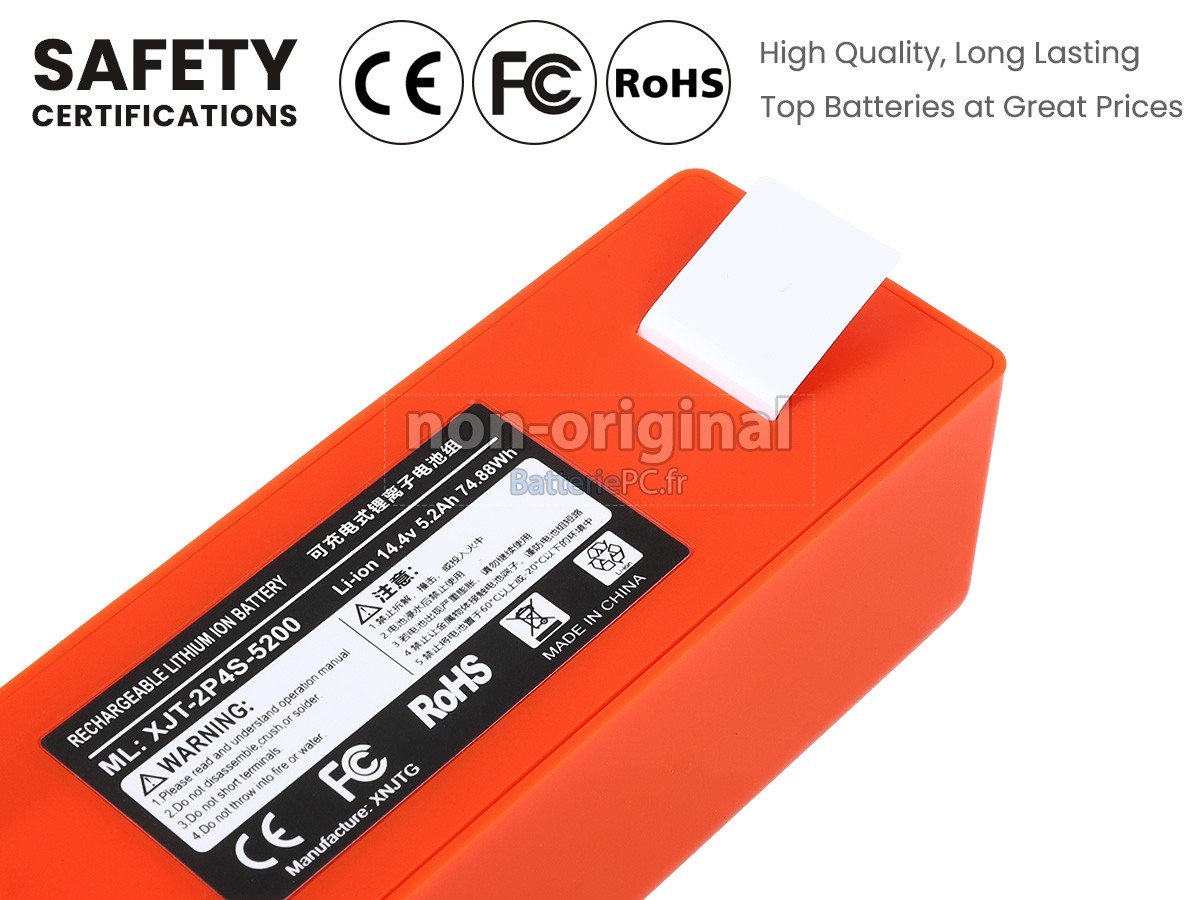 batterie pour XiaoMi MOP 2 PRO+