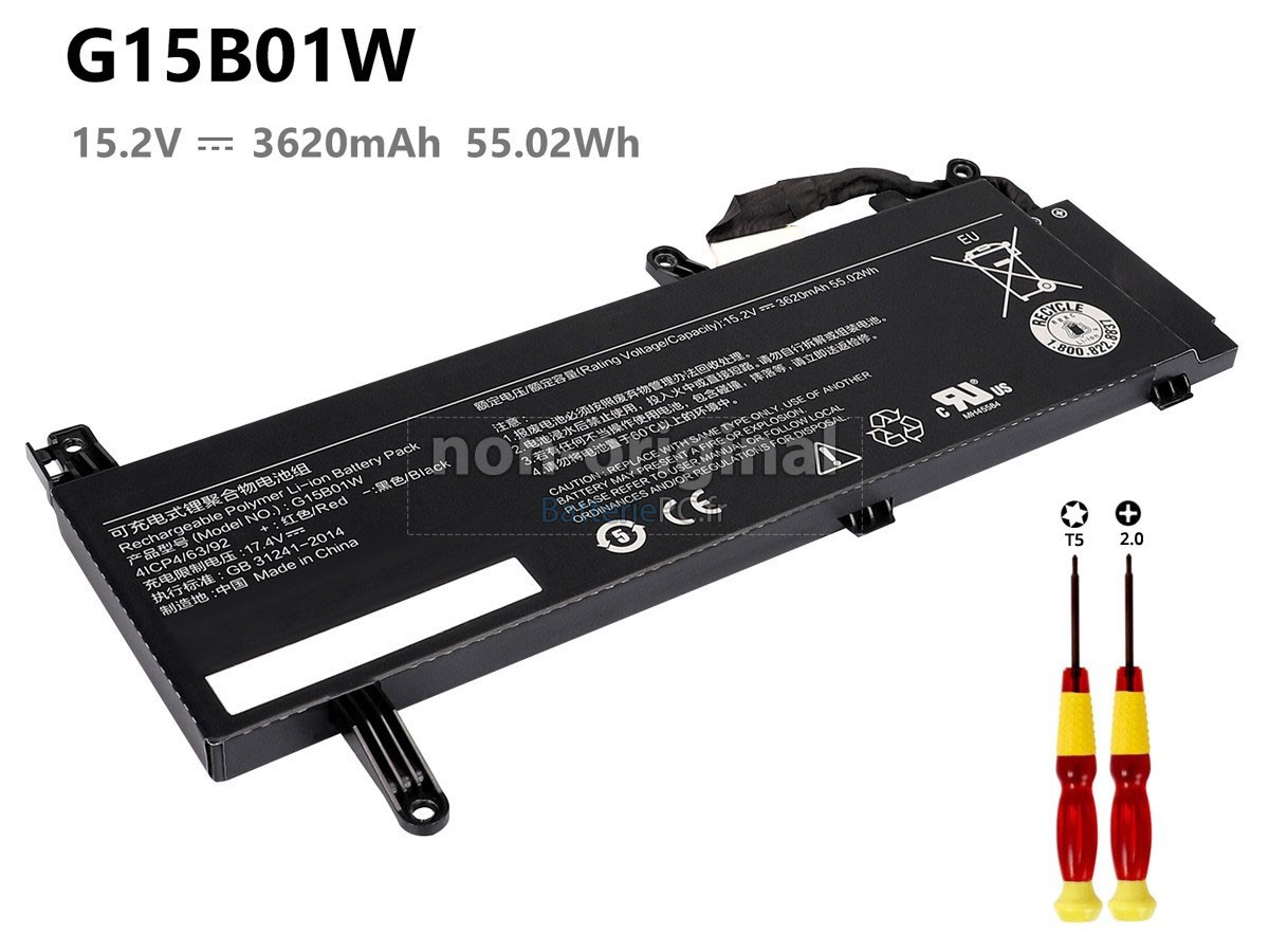 batterie pour XiaoMi G15B01W(4ICP4/63/92)