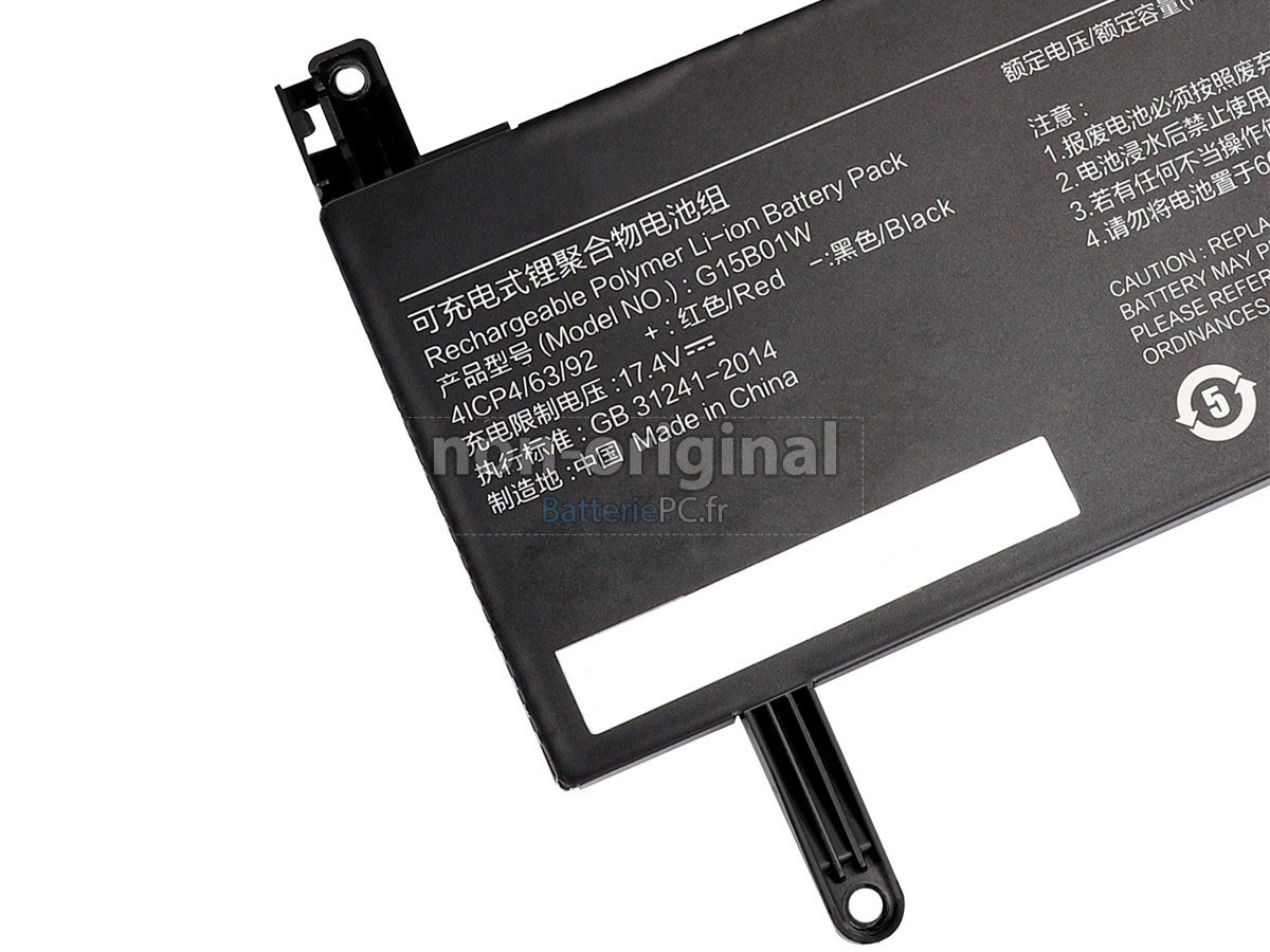 batterie pour XiaoMi G15B01W(4ICP4/63/92)