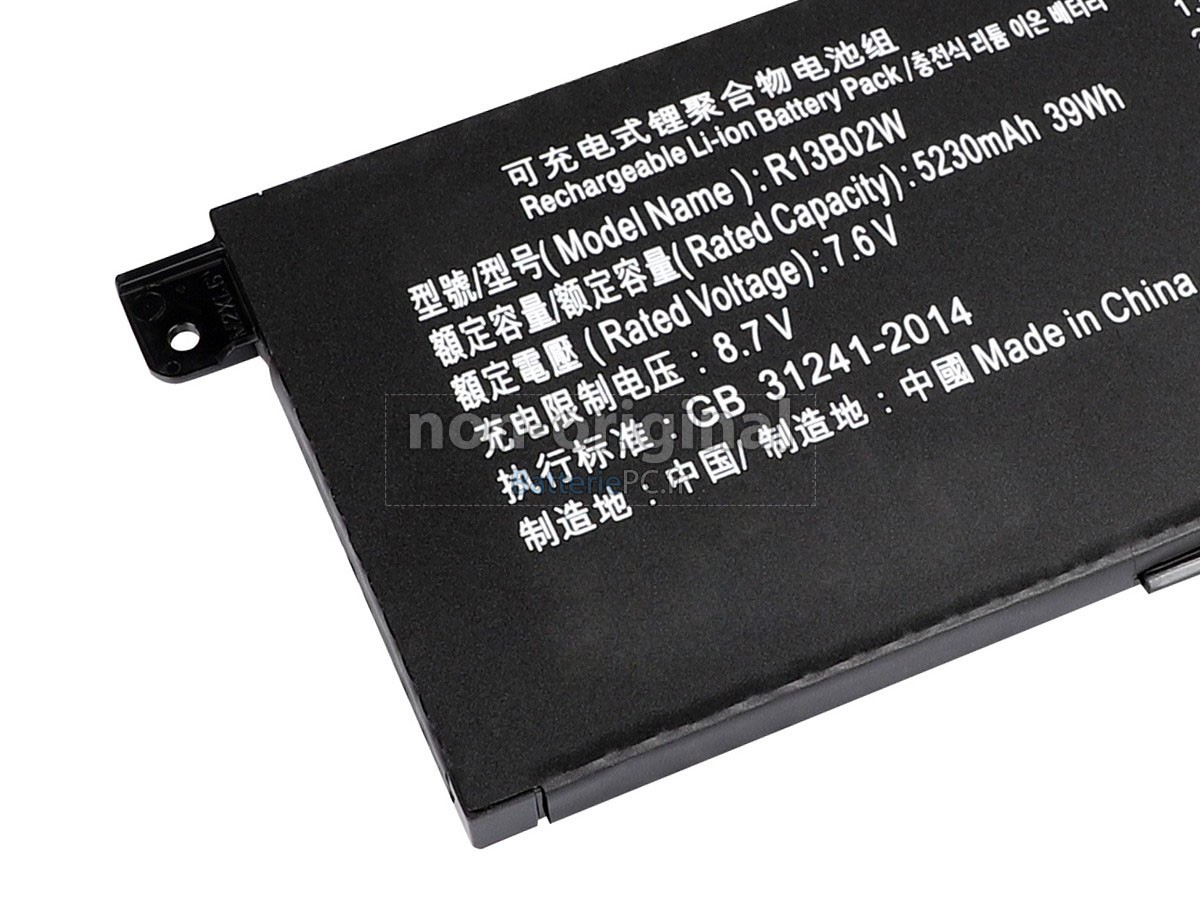 batterie pour XiaoMi MI AIR 13.3