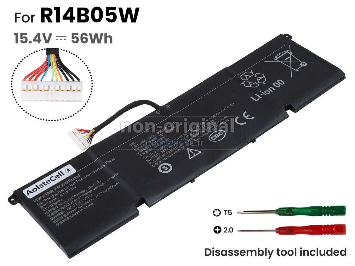 batterie pour XiaoMi R14B05W(4ICP6/63/62)