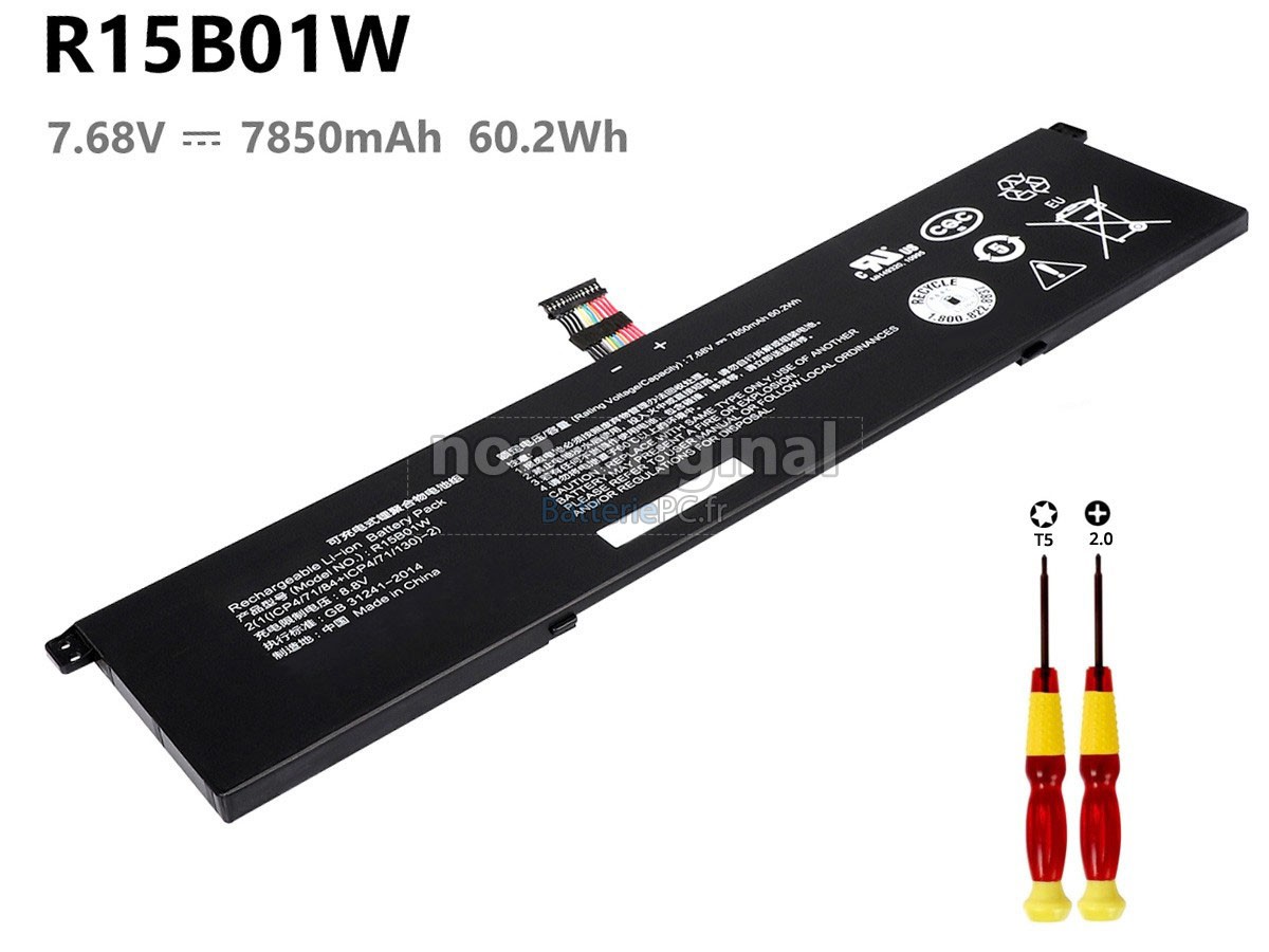 batterie pour XiaoMi MI PRO 15.6 INCH