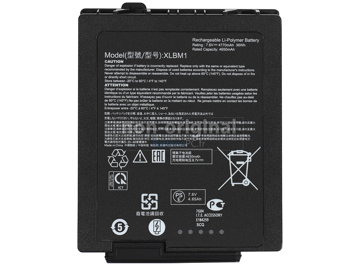 batterie pour Xplore XLBM1