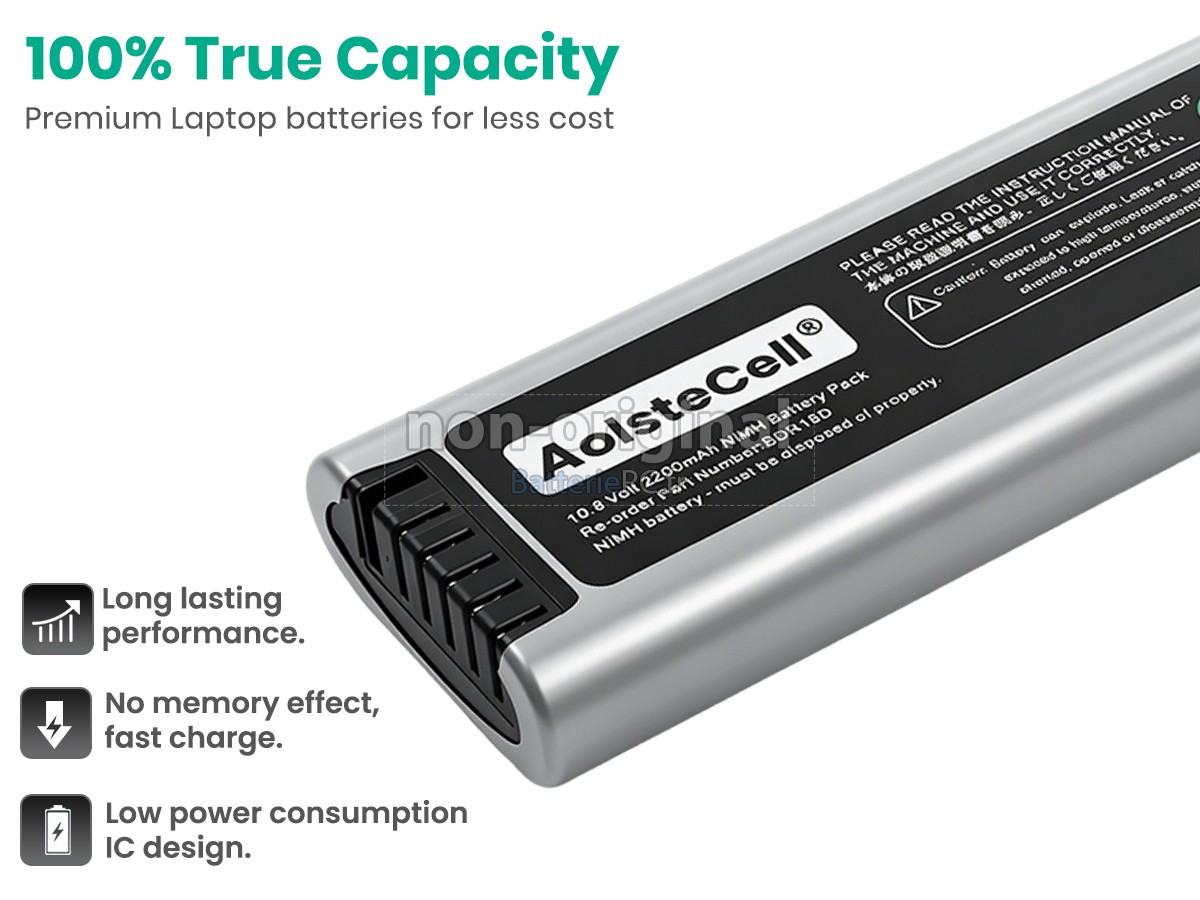 batterie pour Yokogawa BDR15D