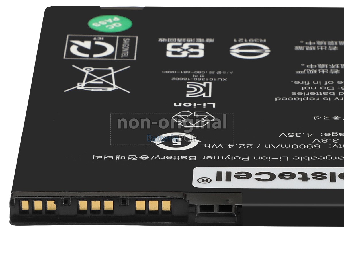 batterie pour Zebra AMME2360(1ICP4/57/98-2)