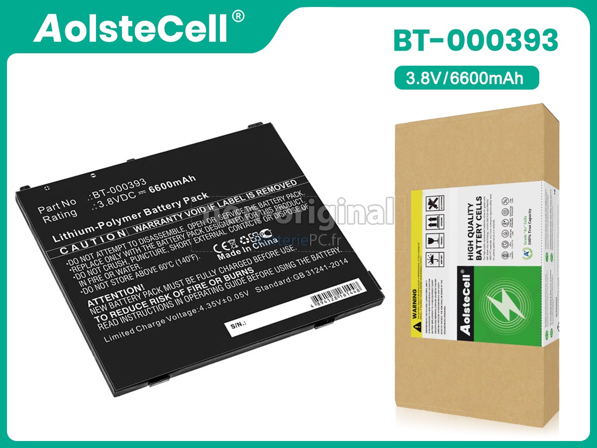 batterie pour Zebra BT-000393