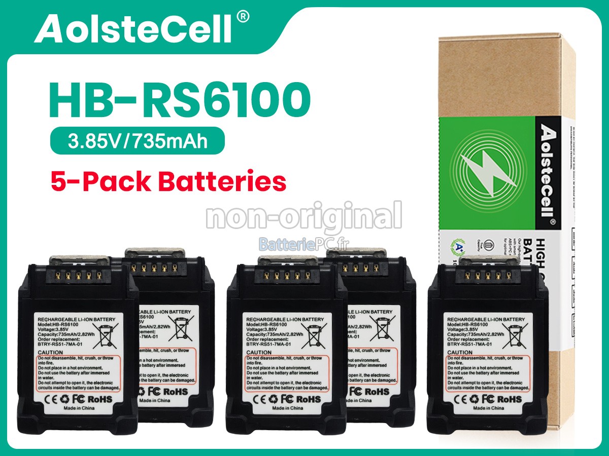 batterie pour Zebra RS51