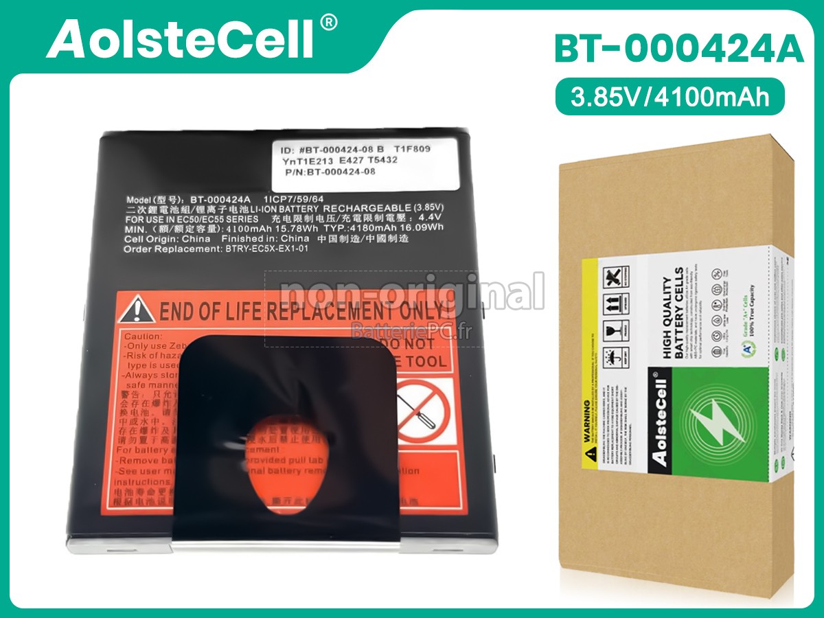 batterie pour Zebra EC55AK-11B132-NA EC55