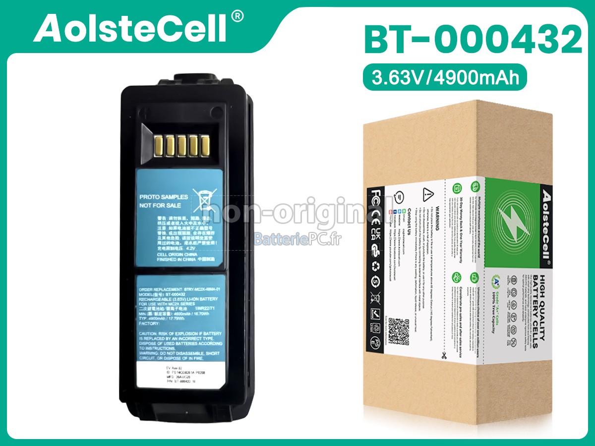 batterie pour Zebra BT-000432