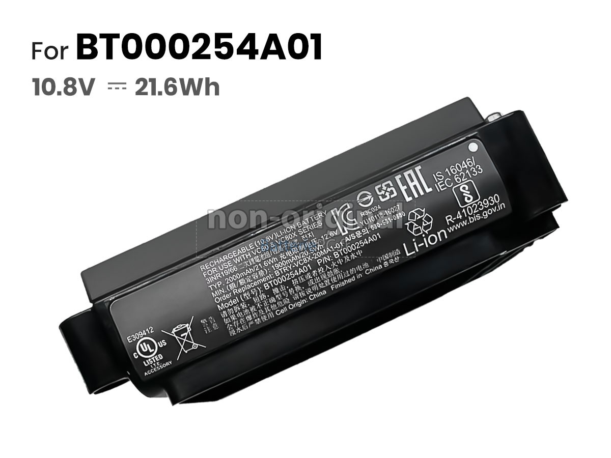 batterie pour Zebra BTRY-VC8X-20MA1-01