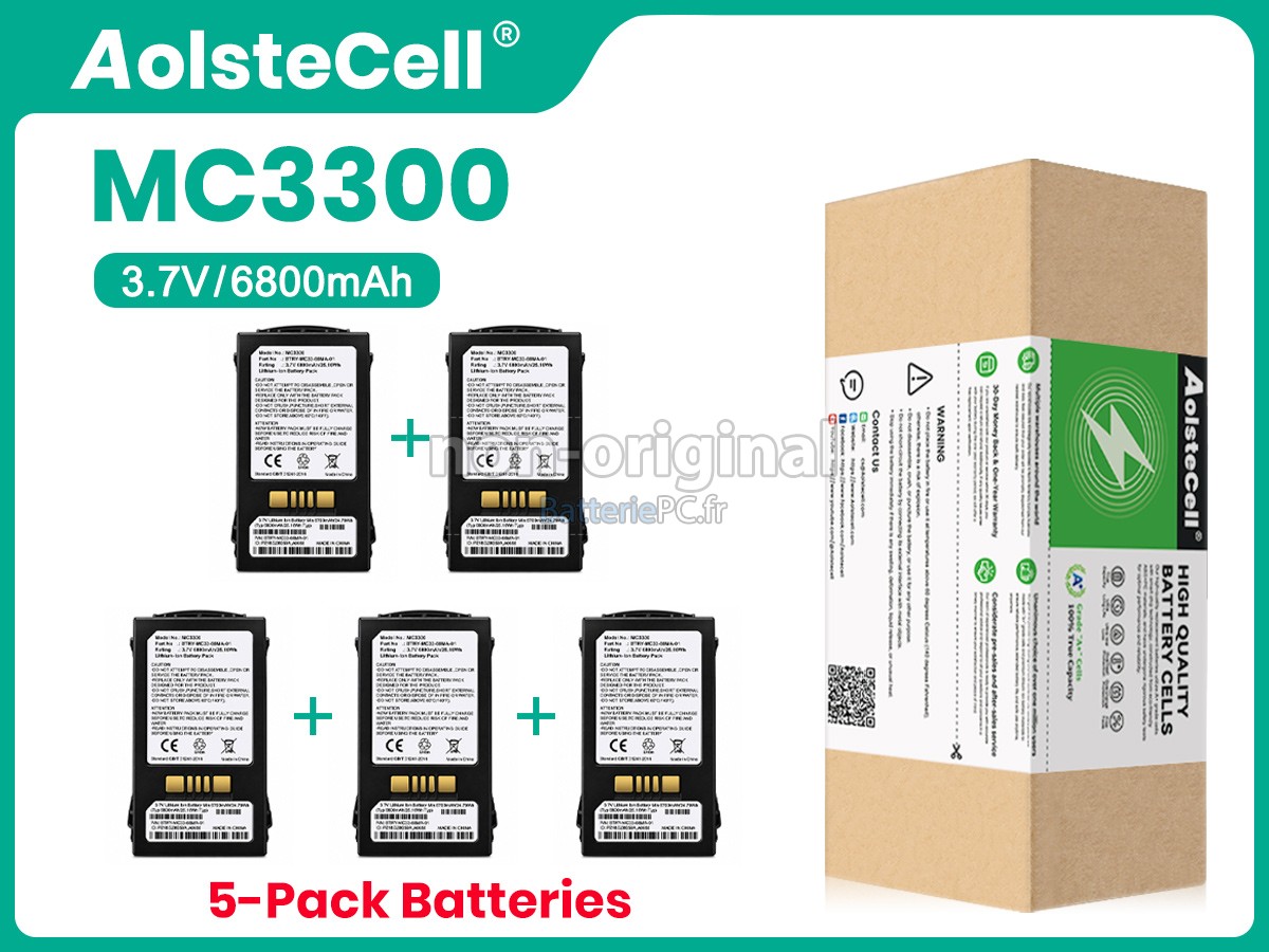 batterie pour Zebra MC33