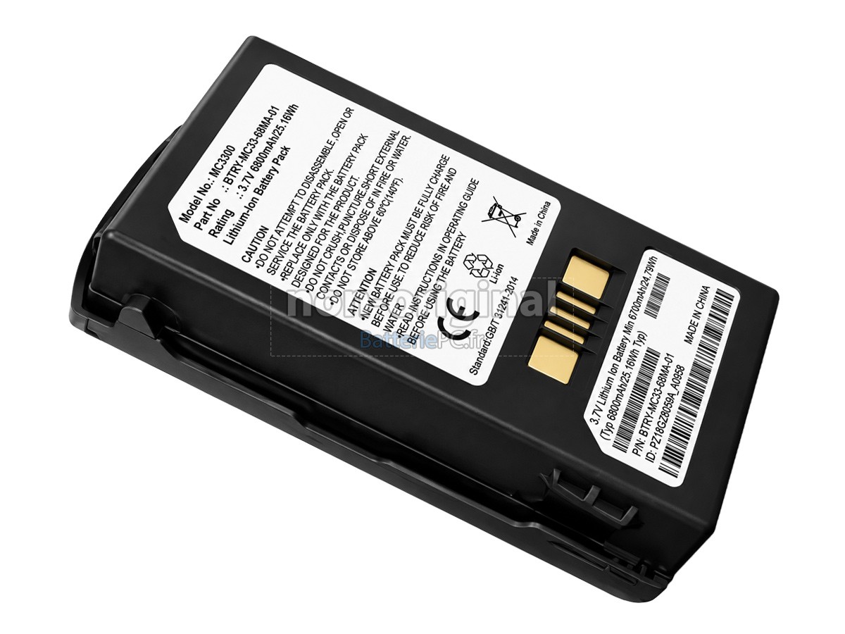 batterie pour Zebra MC33