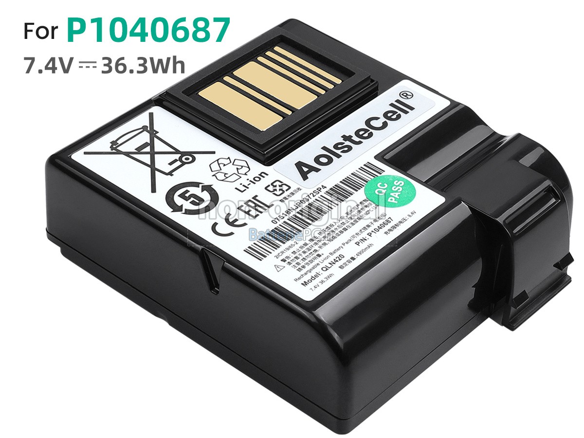 batterie pour Zebra ZQ63-AUWA000-00