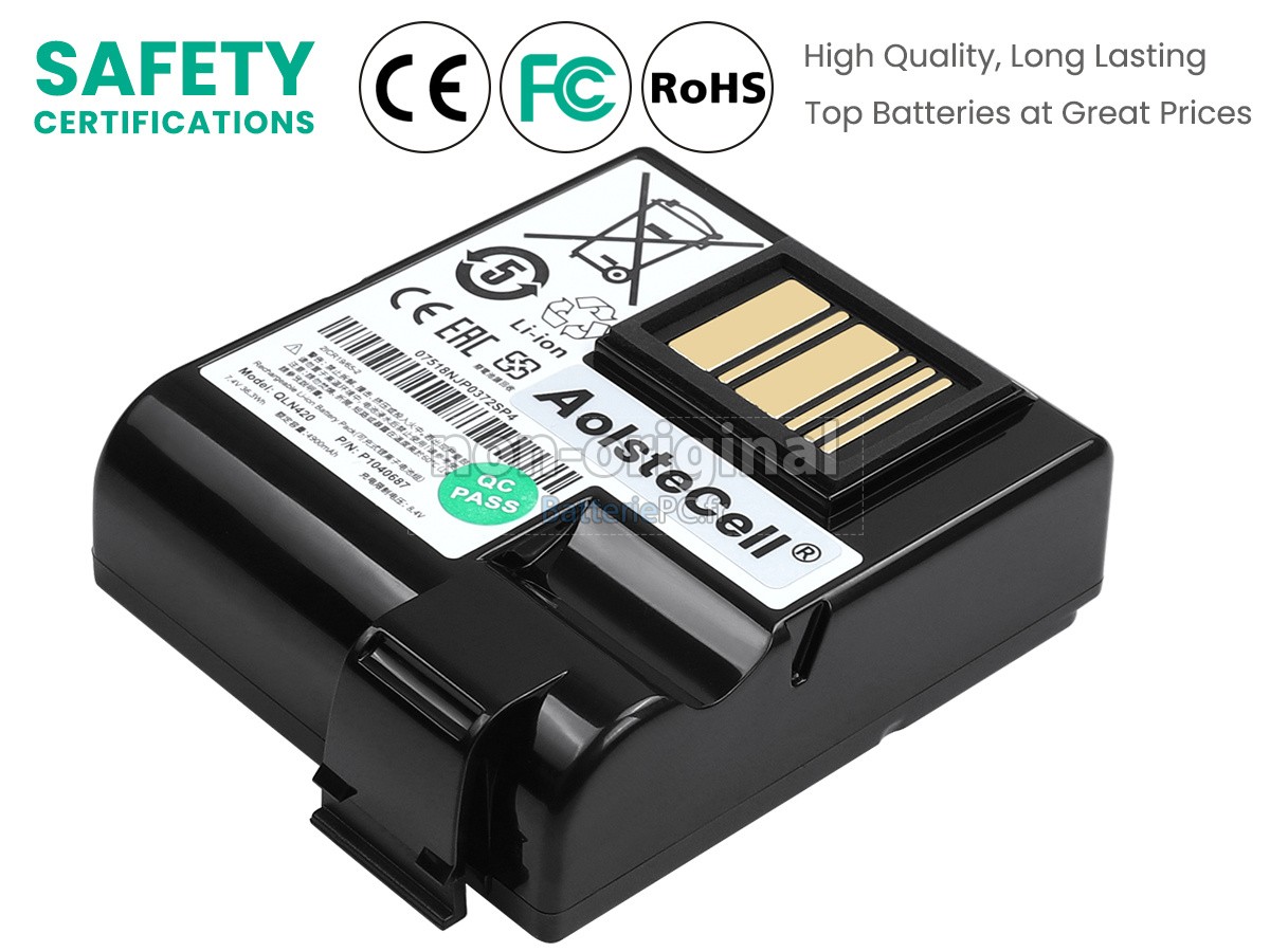 batterie pour Zebra ZQ63-AUWA000-00