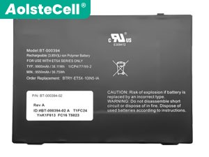 batterie pour pc portable Zebra BT-000394