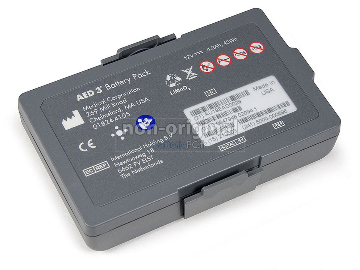 batterie pour ZOLL 01824-4105