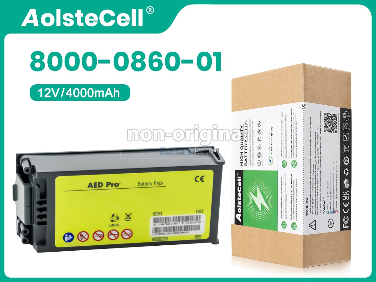 batterie pour ZOLL 8000-0860-30