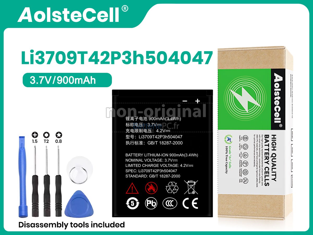 batterie pour ZTE LI3709T42P3H504047