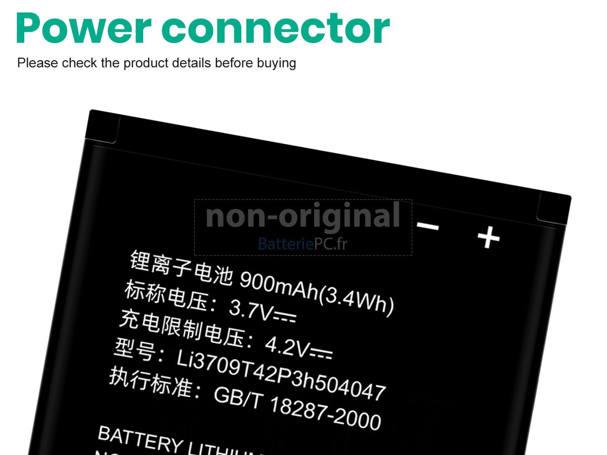 batterie pour ZTE LI3709T42P3H504047
