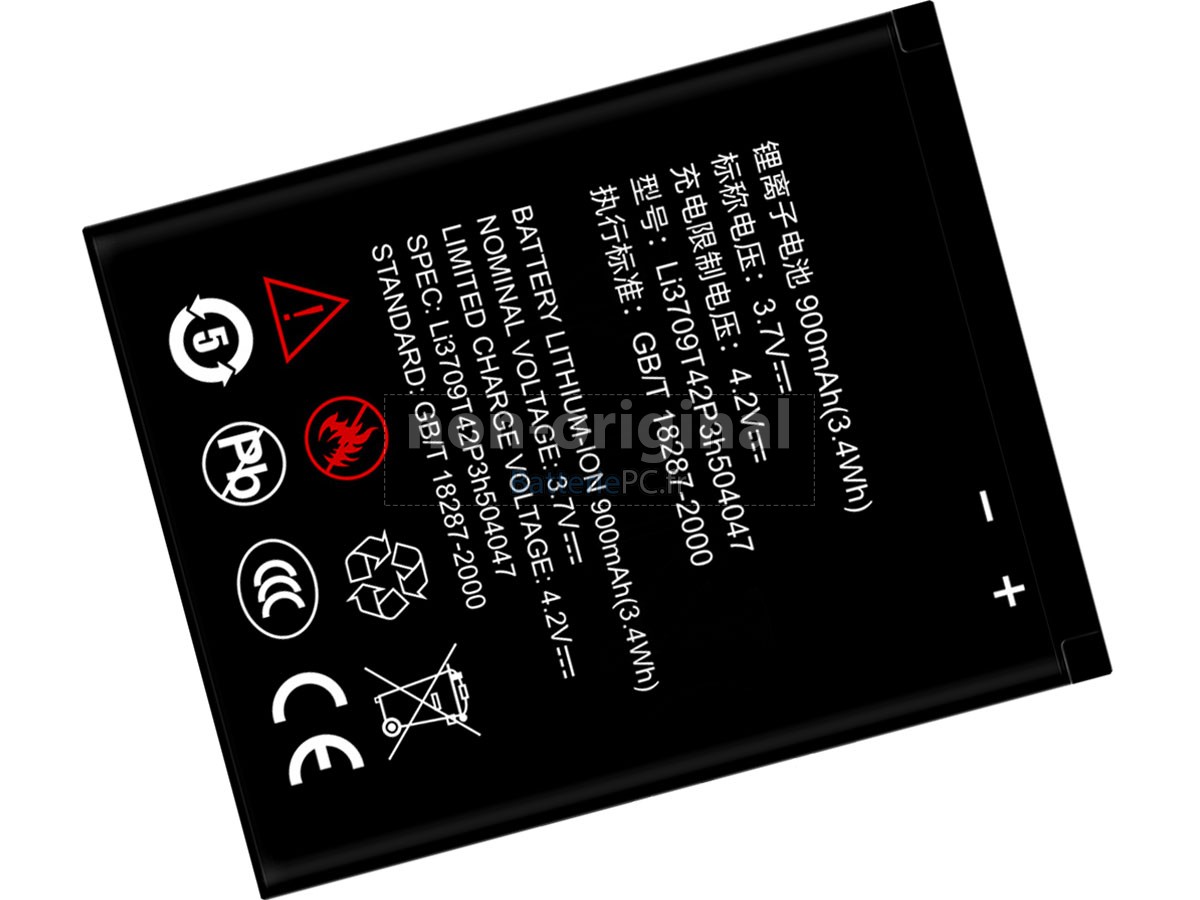 batterie pour ZTE LI3709T42P3H504047